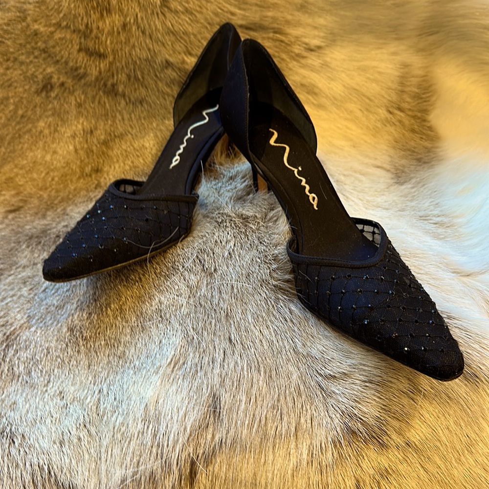 Nina embellished D ‘Orsay pump